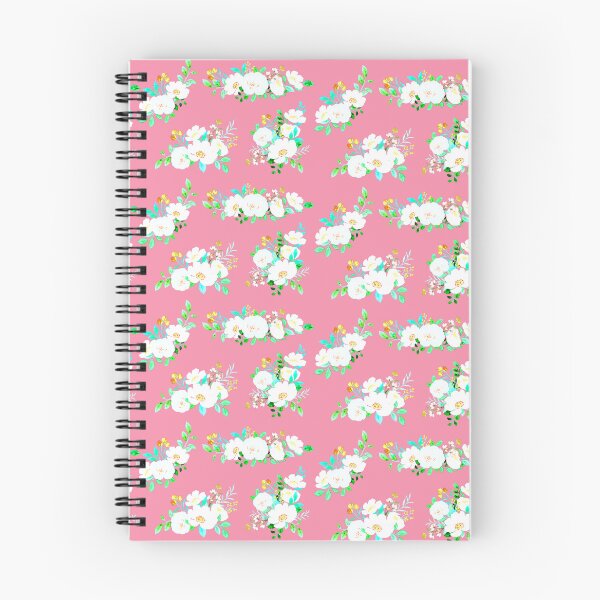 Item preview, White Flowers with Pink Background designed and sold by Right-Stop.