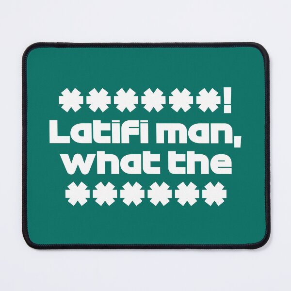 Item preview, Latifi Man! STR. - Best Team Radio Australian GP 2022 Season (White/Green Emerald BG) designed and sold by FilipeFerreira.
