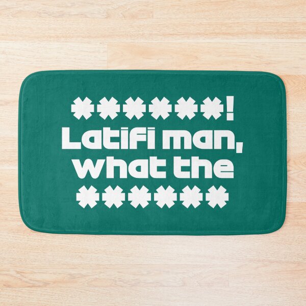 Item preview, Latifi Man! STR. - Best Team Radio Australian GP 2022 Season (White/Green Emerald BG) designed and sold by FilipeFerreira.
