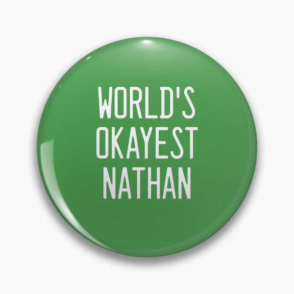 Item preview, World's Okayest Nathan designed and sold by TimespunThreads.