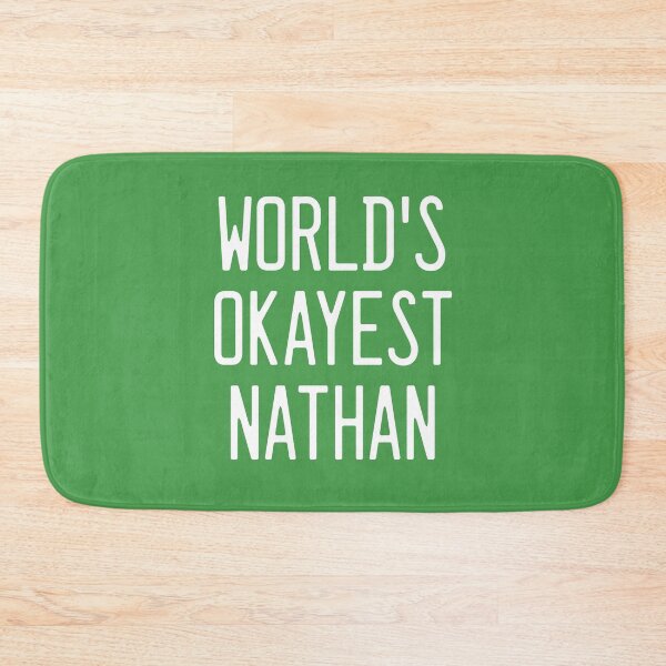 Item preview, World's Okayest Nathan designed and sold by TimespunThreads.