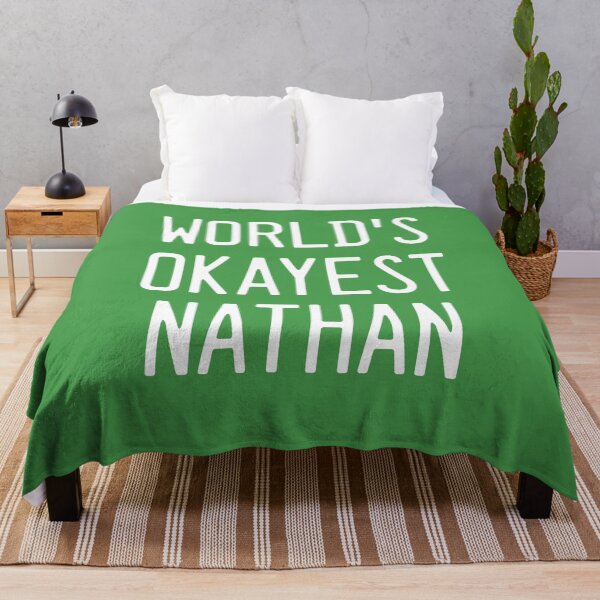 Item preview, World's Okayest Nathan designed and sold by TimespunThreads.