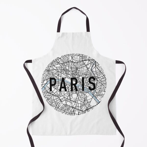 Item preview, Minimalist map of Paris designed and sold by Atelier Girouette .