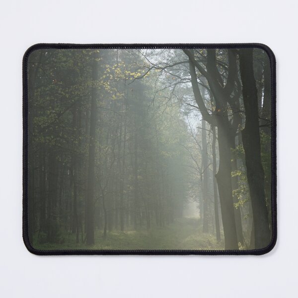 Item preview, Morning fog in a dense forest designed and sold by PiotrekJ.