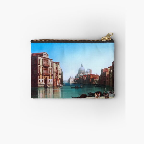 Item preview, View of Canal Grande in Venice by Gustaf Wilhelm Palm Remastered Xzendor7 Classical Art Old Masters Reproductions designed and sold by Xzendor7 Digital Art Creations.