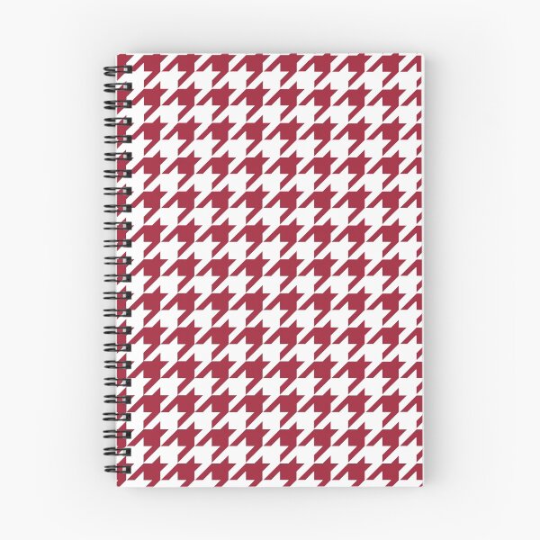 Aperçu de l'œuvre Motif pied-de-poule rouge cramoisi créée et vendue par Jared Davies.