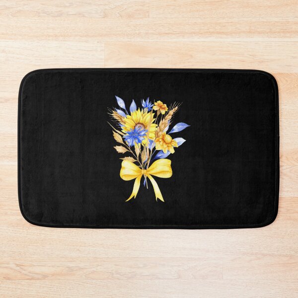 Item preview, Ukrainian Sunflower Watercolor Flowers Farmer    designed and sold by Hsiesofa.