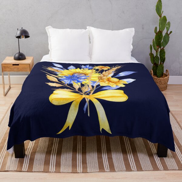 Item preview, Ukrainian Sunflower Watercolor Flowers Farmer designed and sold by Hsiesofa.