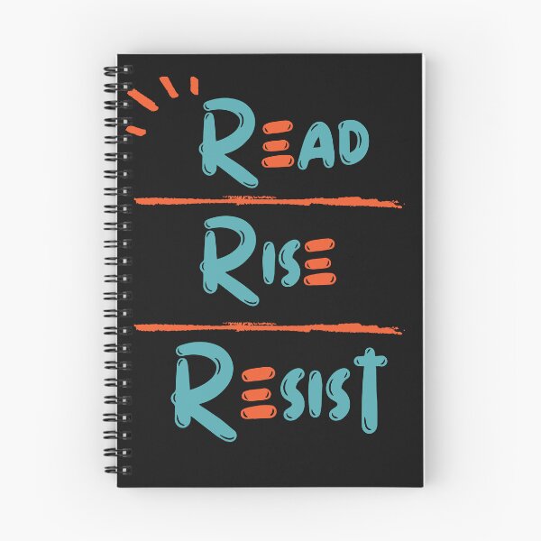 Item preview, Read rise resist | bookish quote read rise resist | reading book quote read rise resist | book lover read rise resist | funny quote for book lovers read rise resist designed and sold by DrArtStudios.