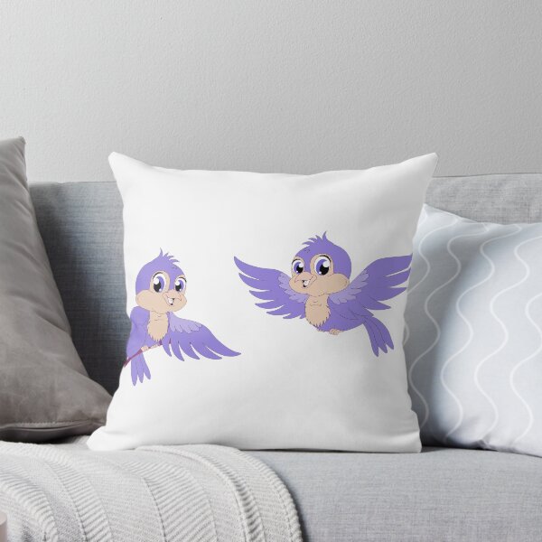 Item preview, The Blue Birds of Happiness - Purple designed and sold by RazorsandVines.