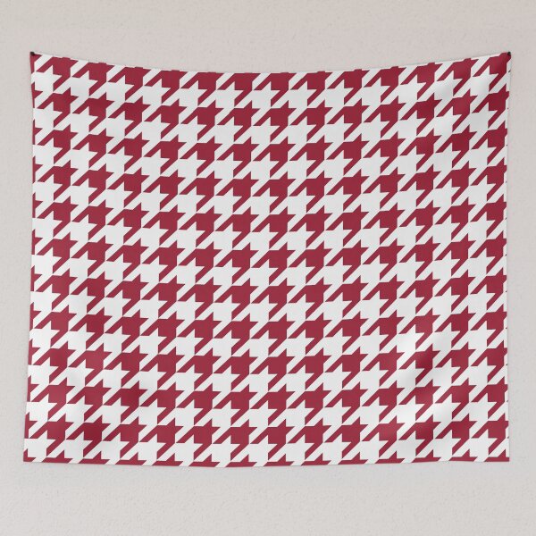 Item preview, Crimson Red Houndstooth Pattern designed and sold by Jared Davies.