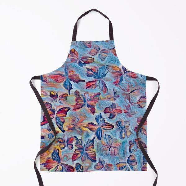 Item preview, Dancing Butterflies in Blue Pattern designed and sold by MediaArtbyMara.