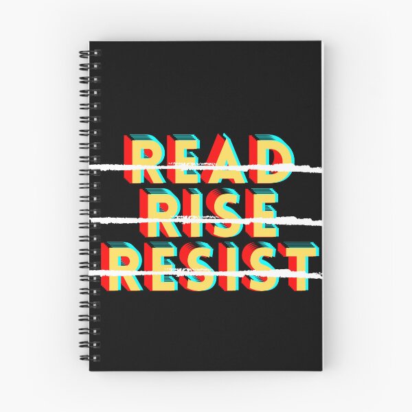 Item preview, Read rise resist | bookish quote read rise resist | reading book quote read rise resist | book lover read rise resist | funny quote for book lovers read rise resist designed and sold by DrArtStudios.