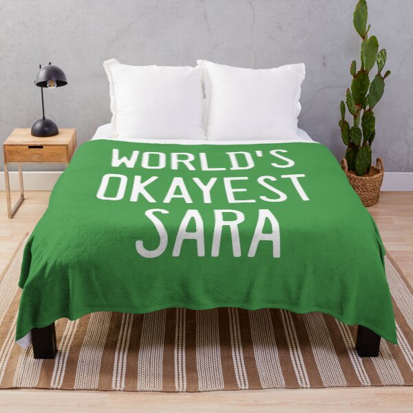 Item preview, World's Okayest Sara designed and sold by TimespunThreads.