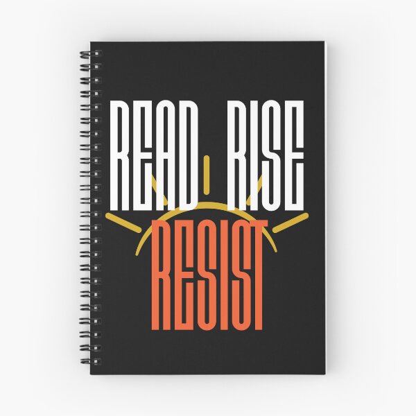 Item preview, Read rise resist | bookish quote read rise resist | reading book quote read rise resist | book lover read rise resist | funny quote for book lovers read rise resist designed and sold by DrArtStudios.