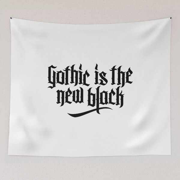 Item preview, Gothic is the new black No.1 (black) designed and sold by Mystic-Land.