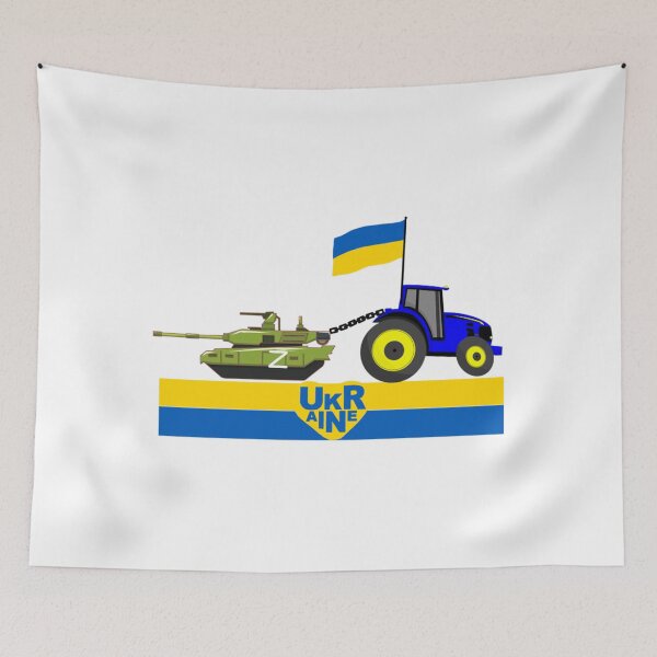 Item preview, UKRAINIAN TRACTOR PULLING TANK                        designed and sold by Hsiesofa.