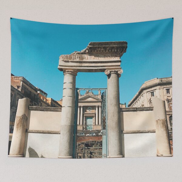 Item preview, Entrance Ruins of Ancient Amphitheatre of Catania designed and sold by NicoletaDesigns.