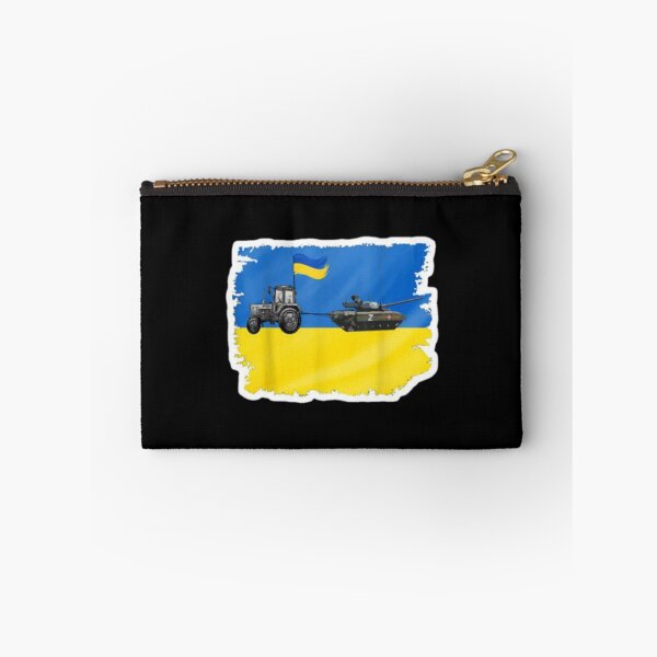 Item preview, ukrainian tractor pulling tank                     designed and sold by Hsiesofa.
