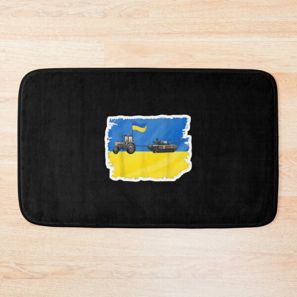 Item preview, ukrainian tractor pulling tank                     designed and sold by Hsiesofa.