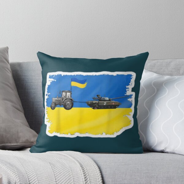 Item preview, ukrainian tractor pulling tank                     designed and sold by Hsiesofa.
