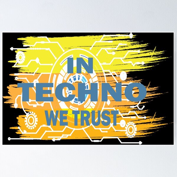 Item preview, believe in techno designed and sold by arianpink.