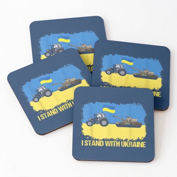 Item preview, ukrainian tractor pulling tank             designed and sold by Hsiesofa.