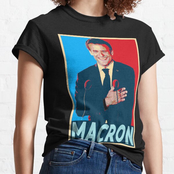 Emmanuel Macron remporte l'élection présidentielle française T-shirt classique