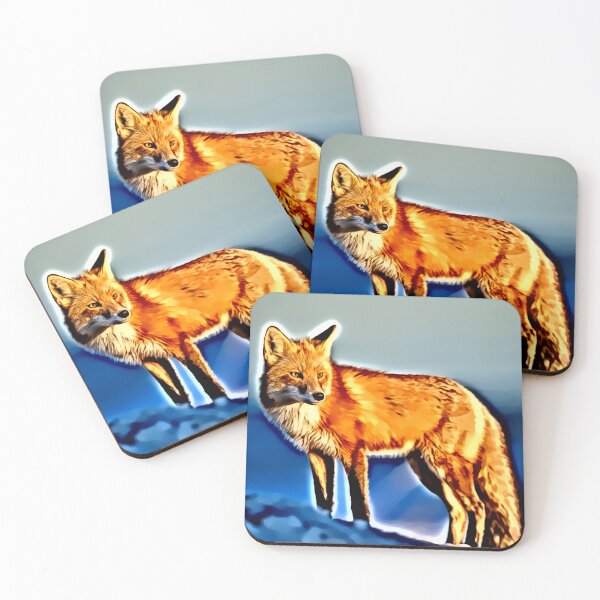 Item preview, fox in the snow designed and sold by Zanimations.