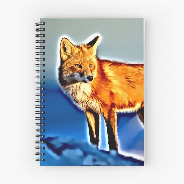 Item preview, fox in the snow designed and sold by Zanimations.