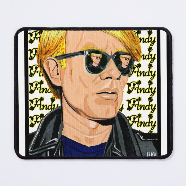 Item preview, Andy Warhol in Sunglasses, Trippy Hippie Pop Art designed and sold by HBBArtShop.