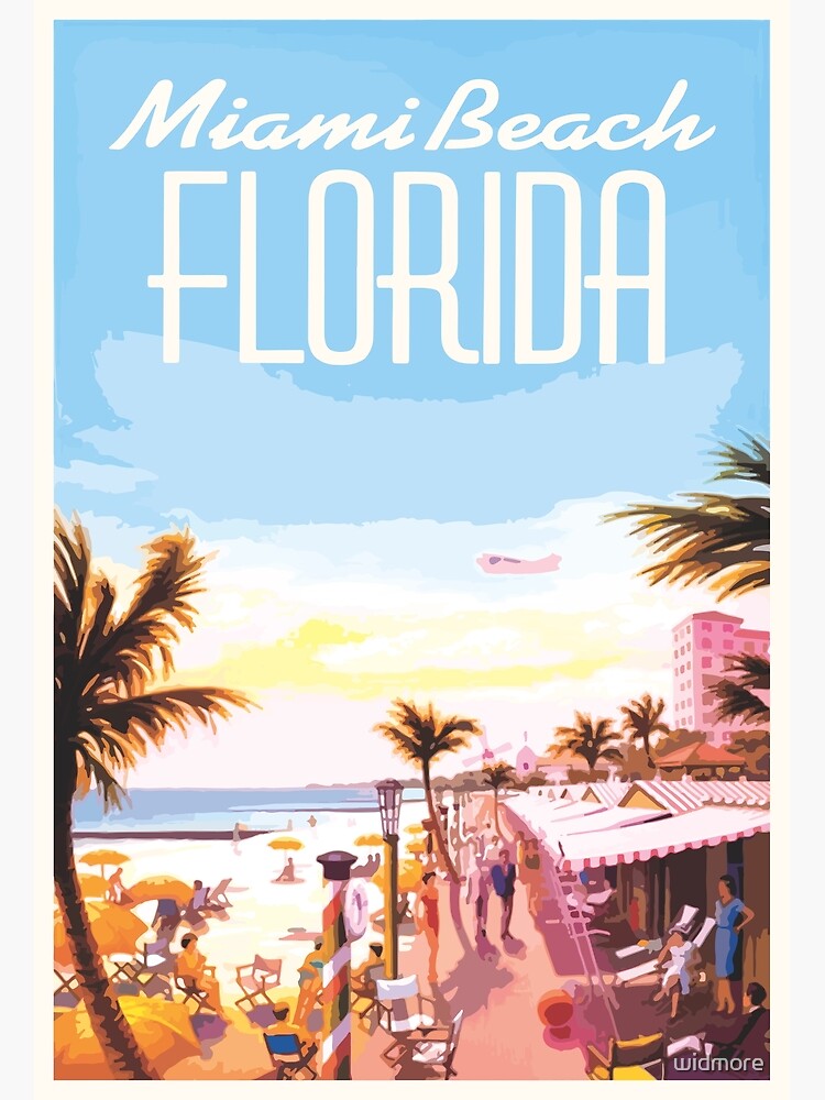 Postcard from outlet Miami Beach, Florida