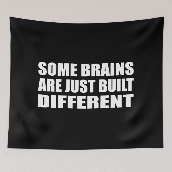 Item preview, Some brains are just built different designed and sold by Colorfulandfun.