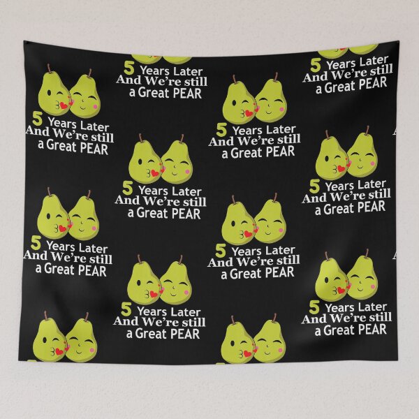 Item preview, 5 Five Year Anniversary Matching Couple Great Pear designed and sold by Seth Shiver.