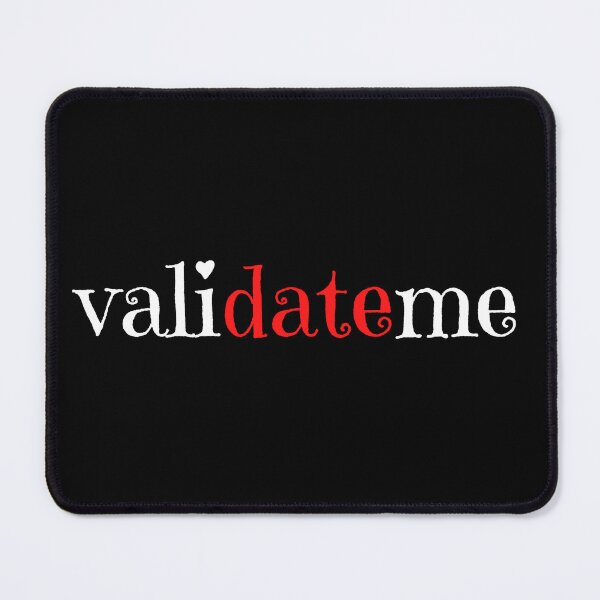 Item preview, validate me (Validate Me / Date Me) designed and sold by IntuitiveNZ.