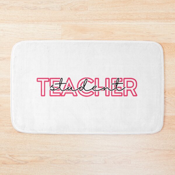 Item preview, Pink Student Teacher (black text)- school teacher - future teacher designed and sold by CaitU.
