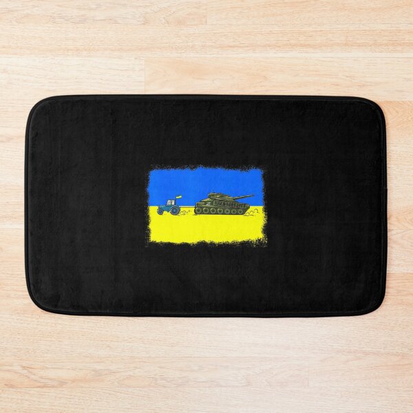 Item preview, Ukrainian Tractor Pulling Tank - Ukrainian Tractor Pulling Tank with Ukraine Flag - Zelensky Green            (1) designed and sold by Hsiesofa.