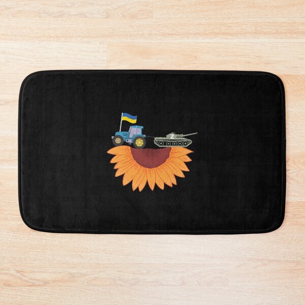 Item preview, Ukrainian Tractor Pulling Tank On Sunflower Field   designed and sold by Hsiesofa.