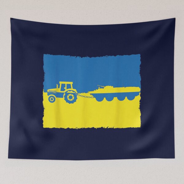 Item preview, Ukrainian Tractor Pulling Tank,  ukranian Tractor       designed and sold by Hsiesofa.