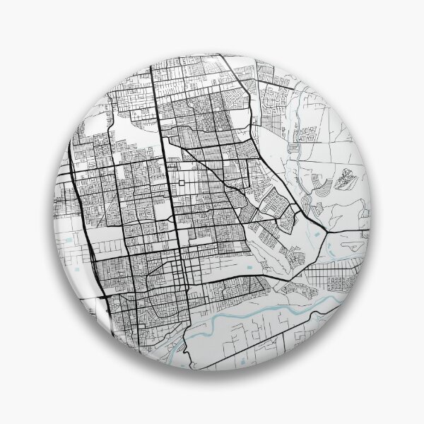 Item preview, Puente Alto City Map of Chile - Circle designed and sold by deMAP.