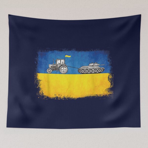 Item preview, Ukrainian Tractor Pulling Tank,  ukranian Tractor      designed and sold by Hsiesofa.
