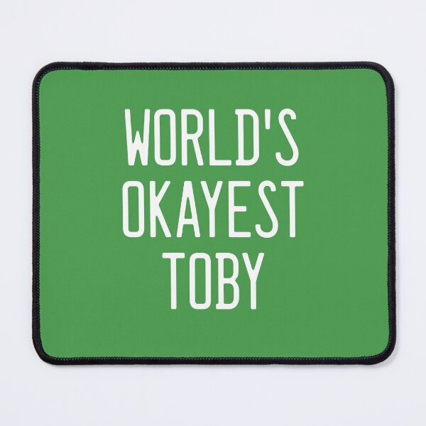 Item preview, World's Okayest Toby designed and sold by TimespunThreads.