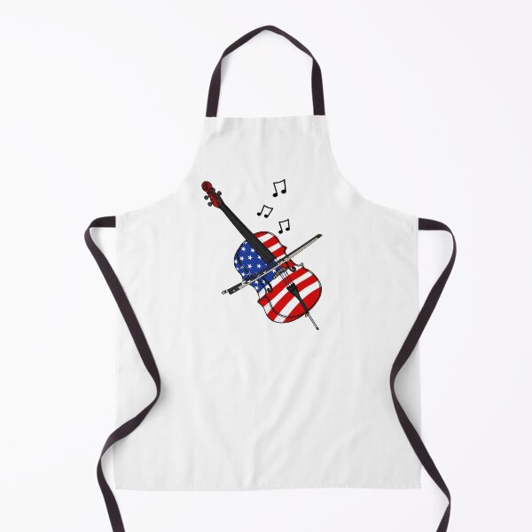 Artikelvorschau, 4. Juli Cello Cellist Amerikanische Flagge entworfen und verkauft von doodlerob.