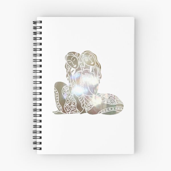 Item preview, Gemini Zodiac Symbol Silhouette Design With June Birthstone Pearl Background  designed and sold by TacoRose.