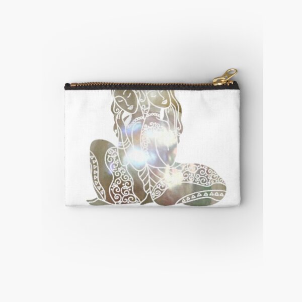 Item preview, Gemini Zodiac Symbol Silhouette Design With June Birthstone Pearl Background  designed and sold by TacoRose.