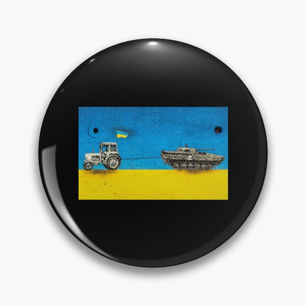 Item preview, Ukranian Farmer Tractor Pulling Tank   designed and sold by Hsiesofa.
