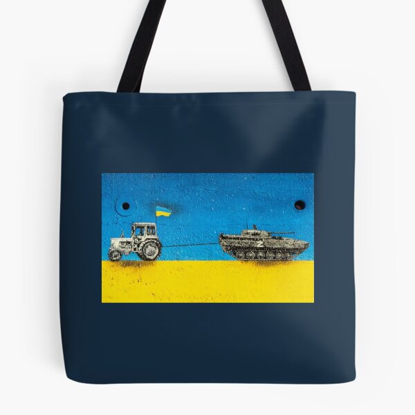 Item preview, Ukranian Farmer Tractor Pulling Tank   designed and sold by Hsiesofa.