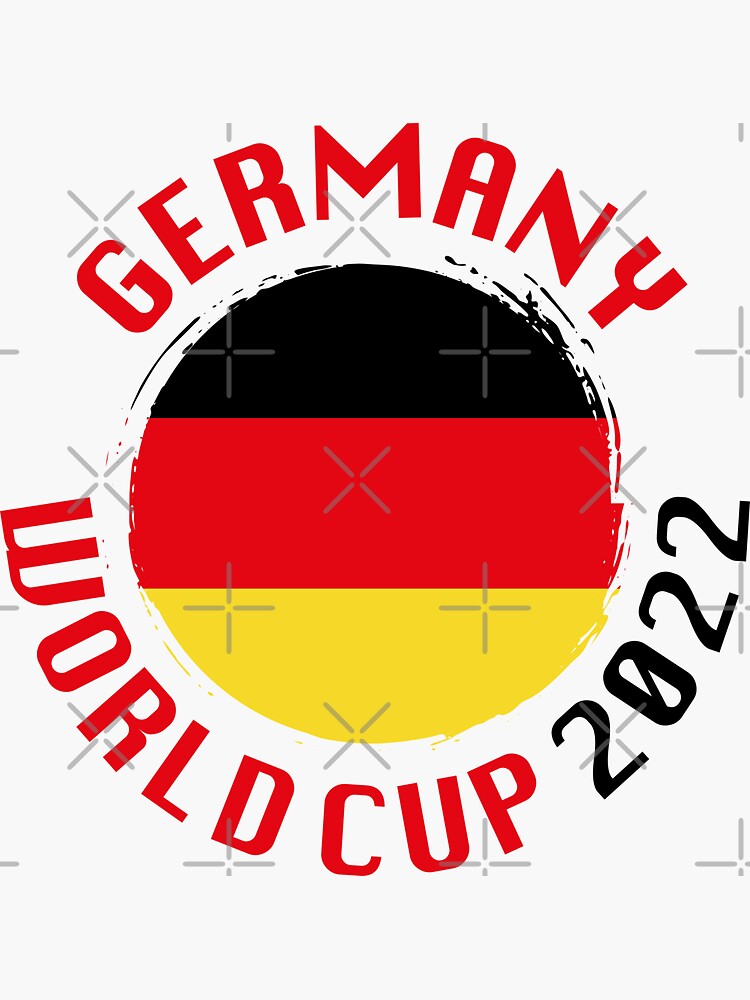 "GERMANY world cup 2022" Sticker by ABDELHAKOUARDI Redbubble