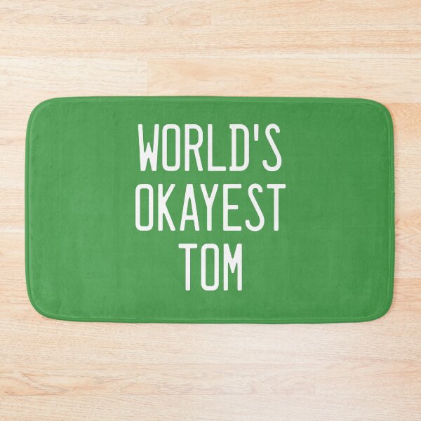 Item preview, World's Okayest Tom designed and sold by TimespunThreads.