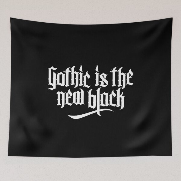 Item preview, Gothic is the new black No.1 (white) designed and sold by Mystic-Land.